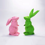 Bunny model paper craft