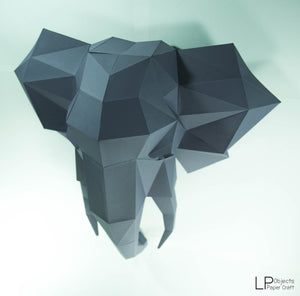 Elephant Head paper craft